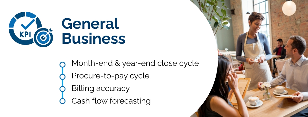 Key performance indicators for general business
